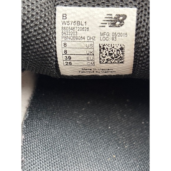 New Balance Cush 575v1 Womens Size‎ 8 W575BL1 Blue Running Shoes - Picture 9 of 10